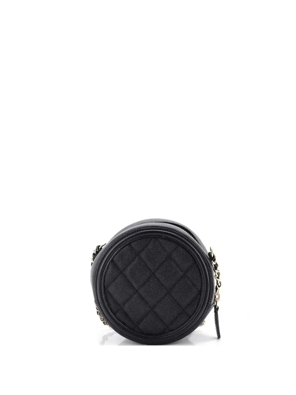 Chanel Filigree Round Clutch With Chain #269241C29B